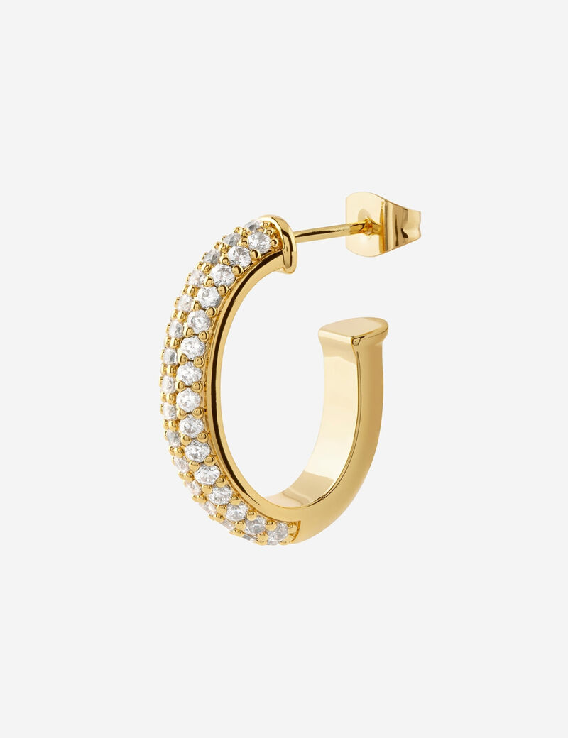 22mm essenza pave hoops