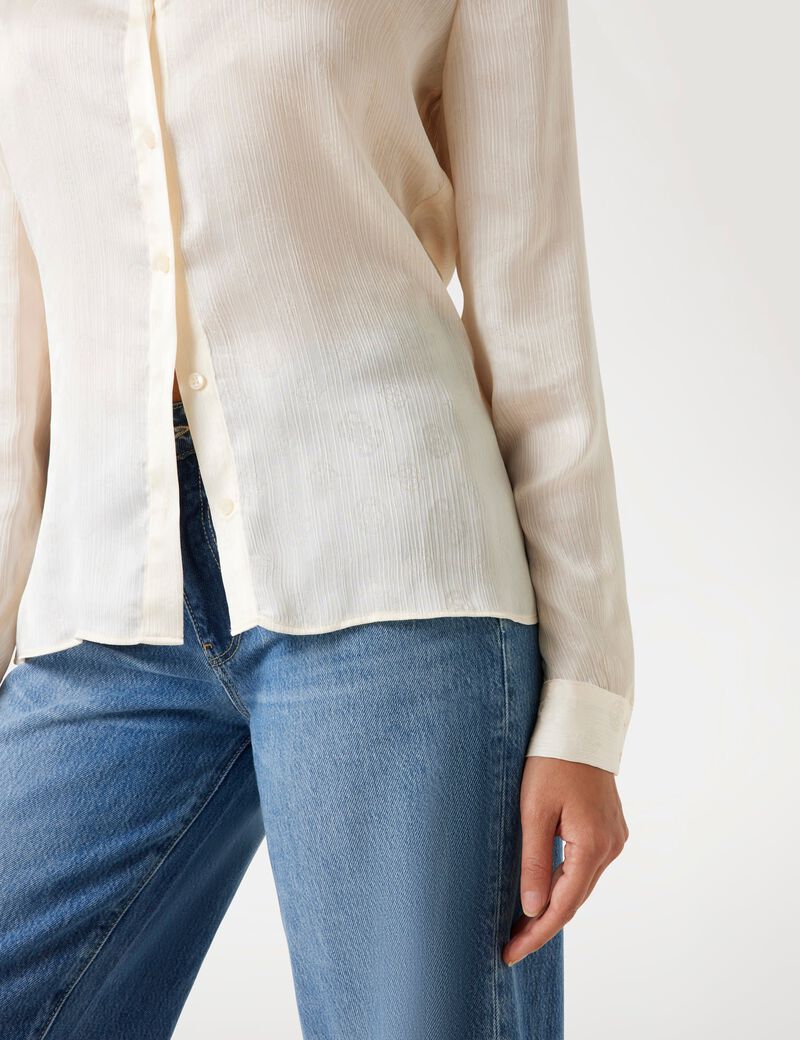 4G and peony logo shirt