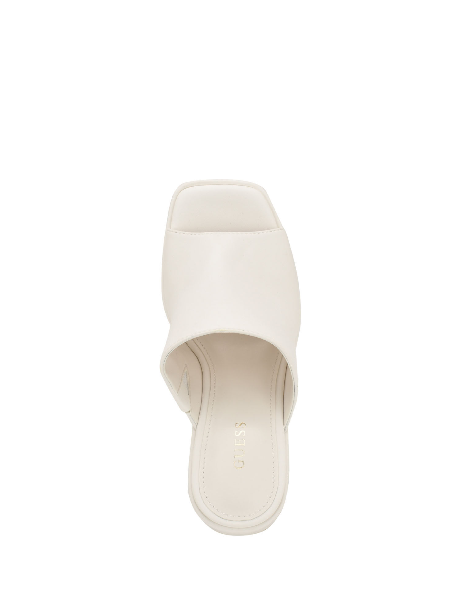 White wedge hot sale mule sandals