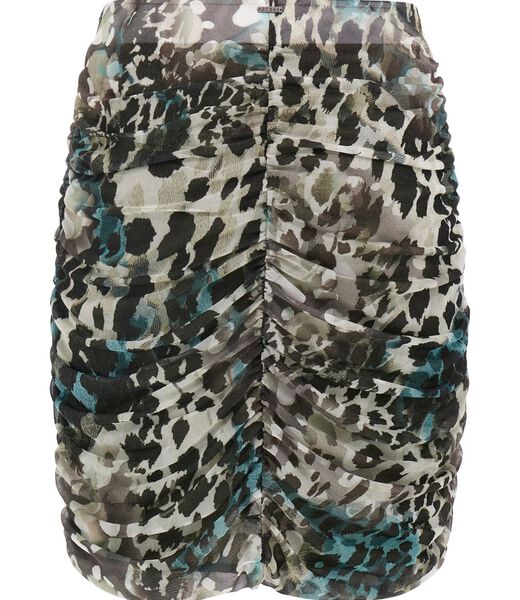 VERDIANA MINI RUFFLE SKIRT