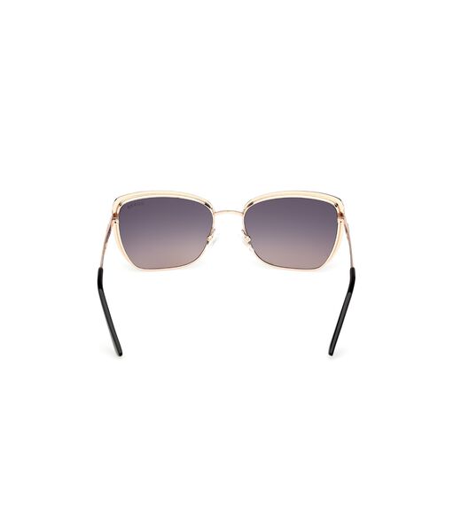 Square full rim sunglasses