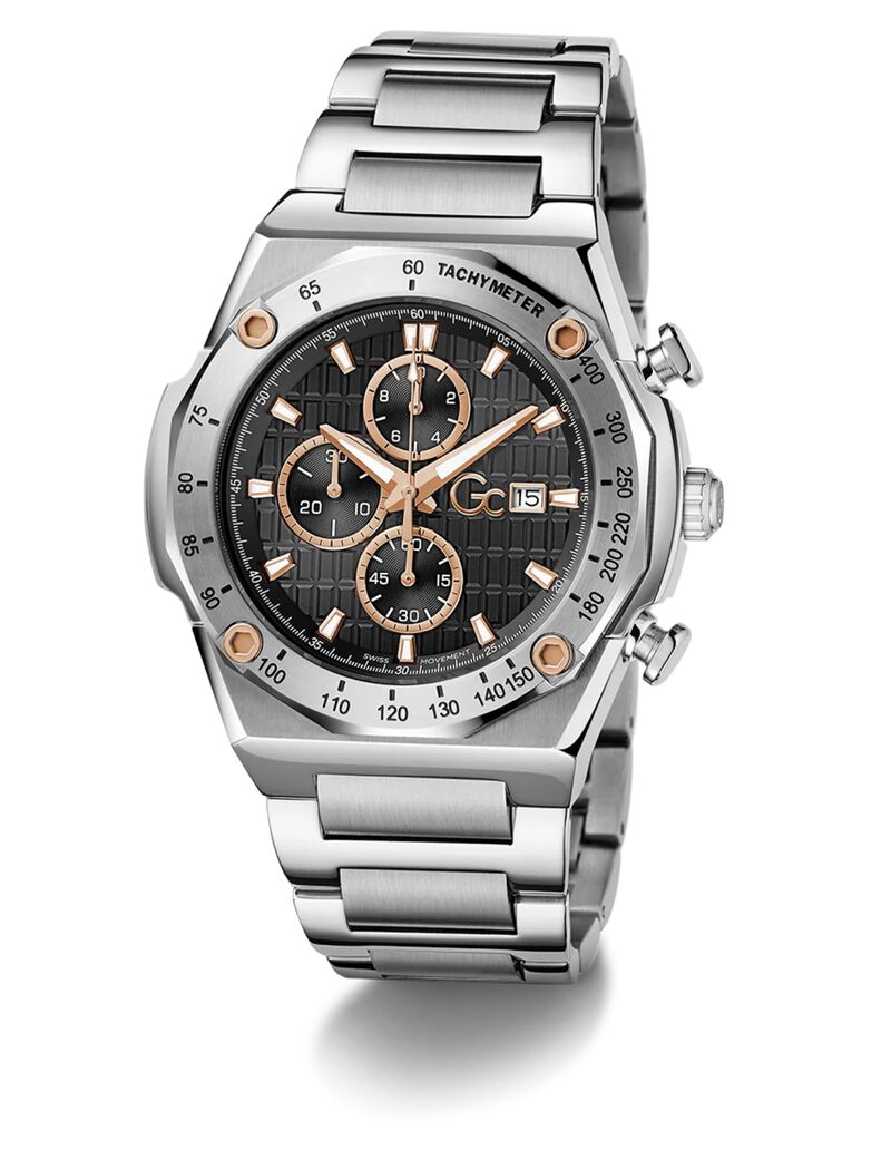 Gc IdolSport chrono metal watch