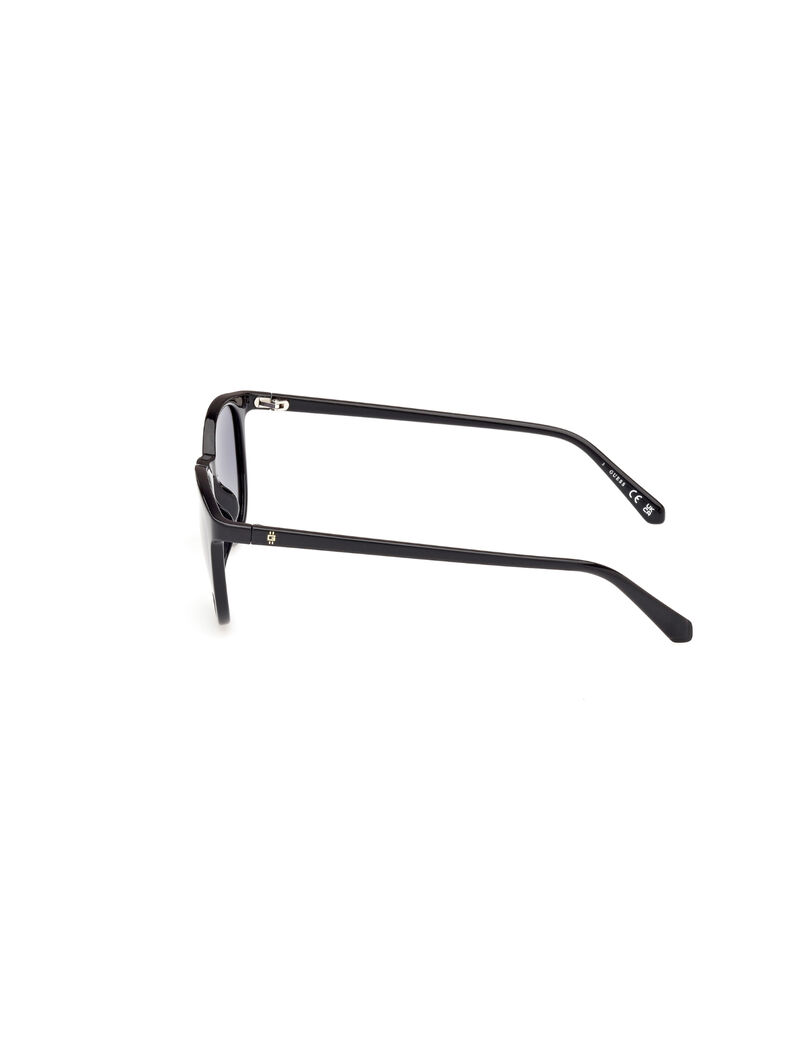 جيس injected sun glasses m dark havana brown
