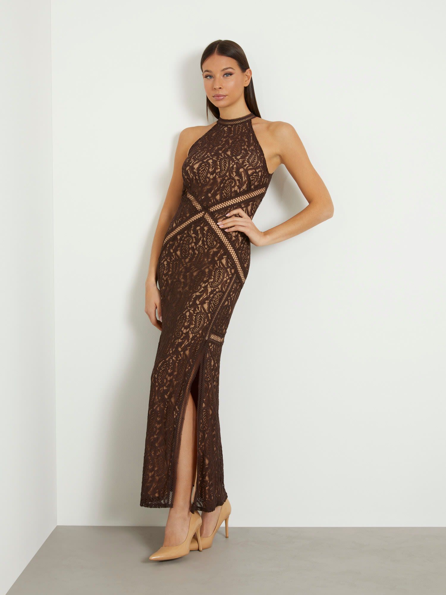 Guess gold dress discount