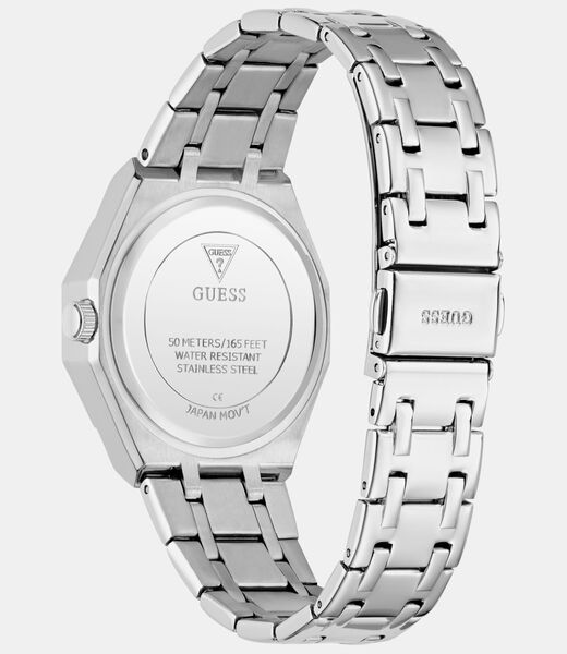 Ladies Silver Tone Multi-function Watch