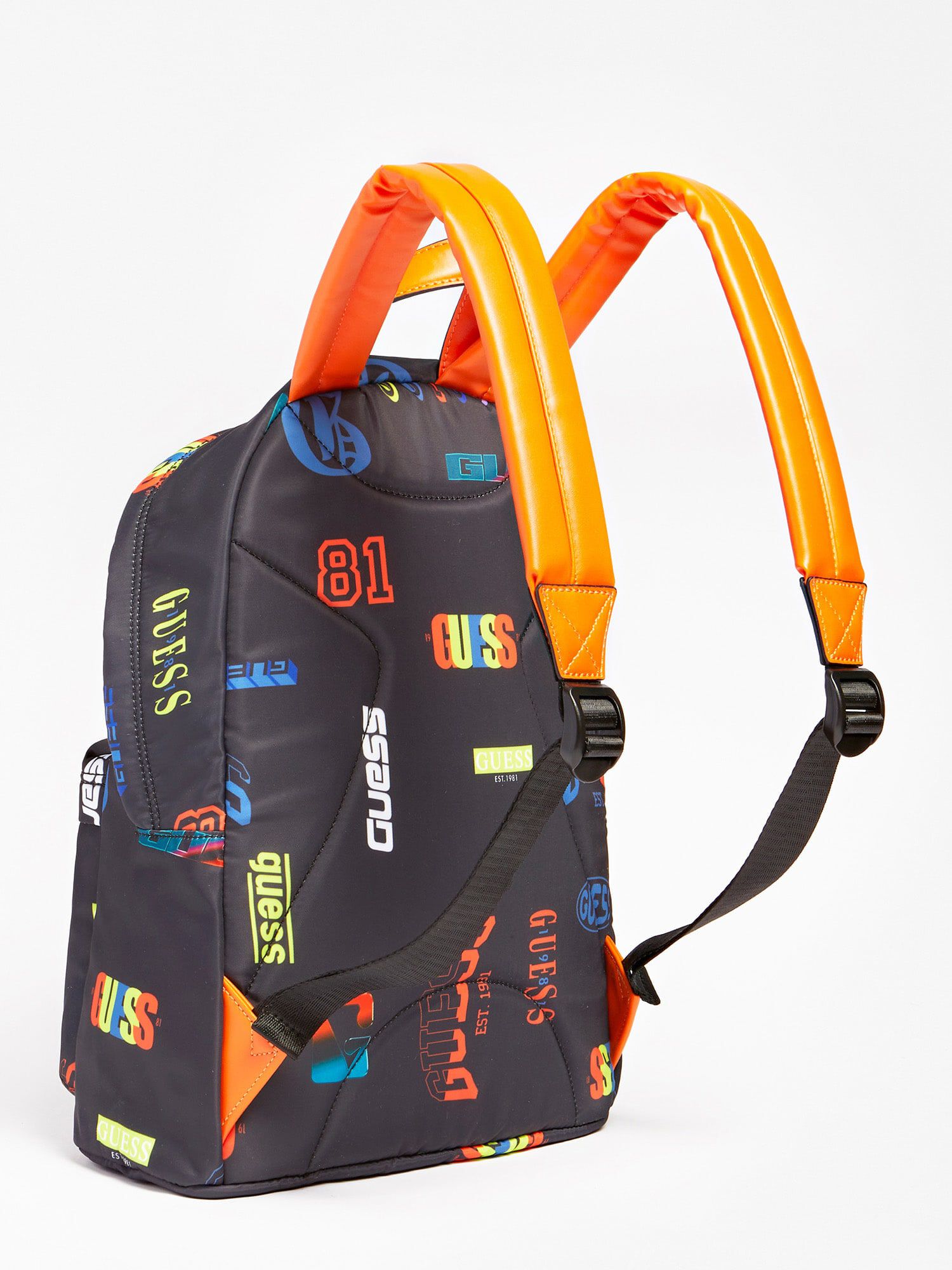 Shop GUESS Online All over print backpack