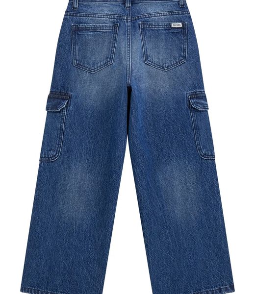 OVERSIZE CARGO RIGID DNM PANTS