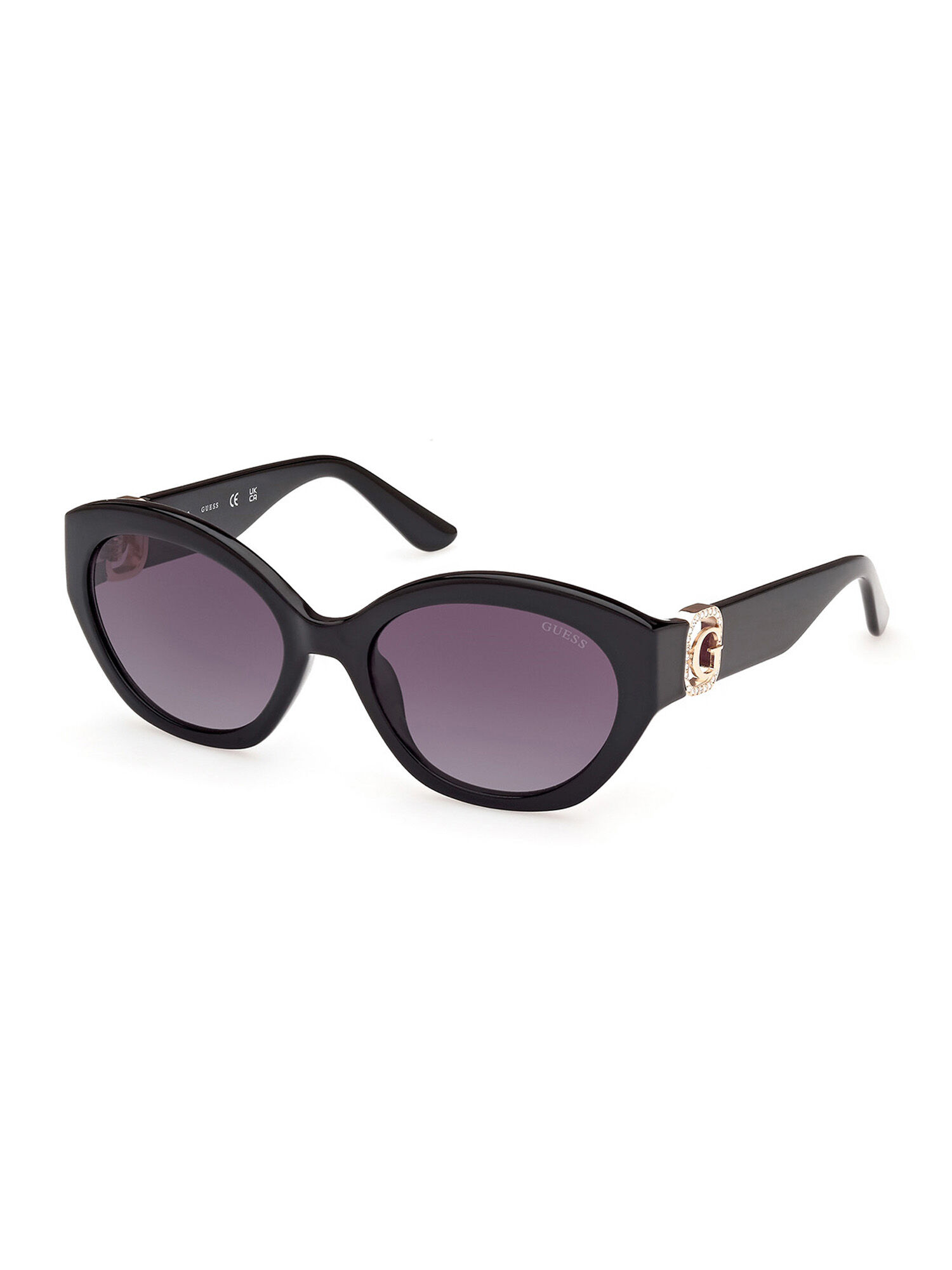Guess black cat eye sunglasses discount