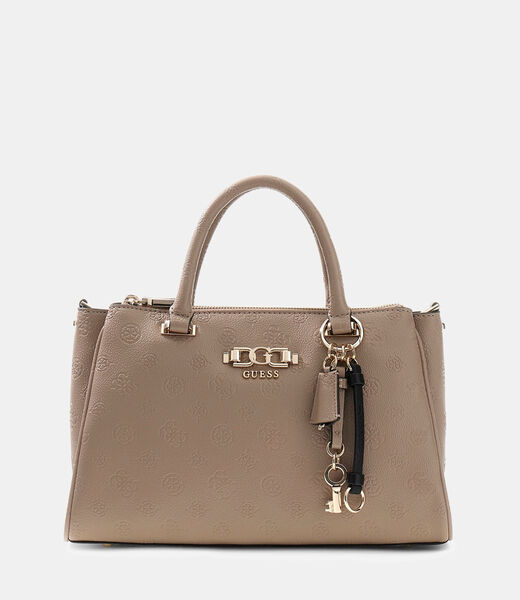 Anise Triple Zip Satchel Bag