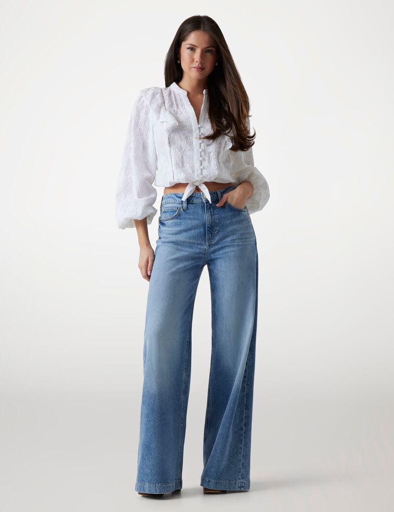Bellagio wide leg jeans