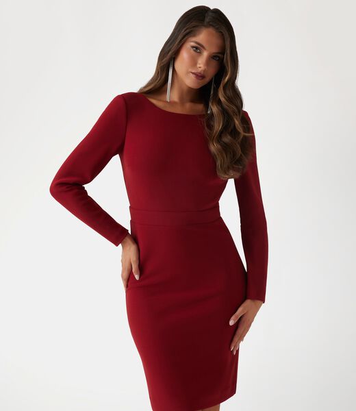 فستان مارسيانو ضيق من الخلف