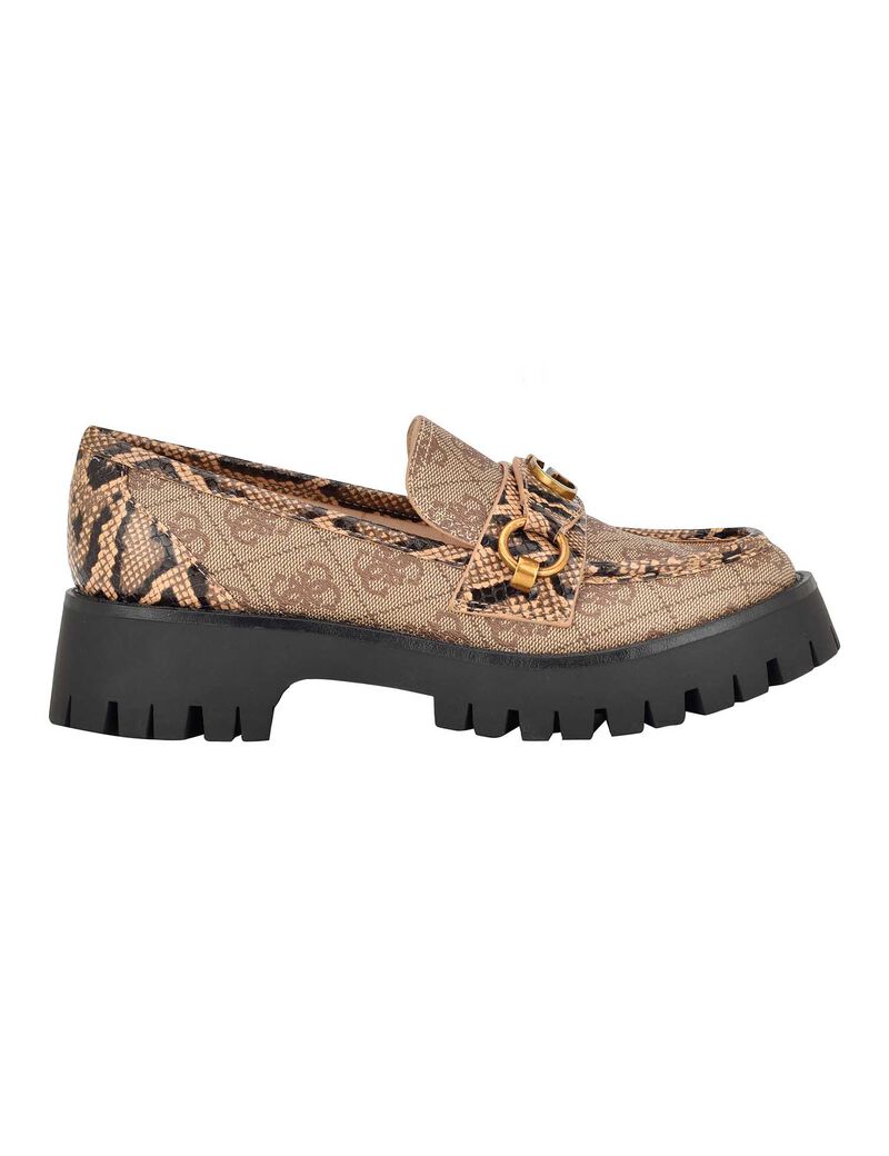 Shop GUESS Online Lug-Sole Loafers