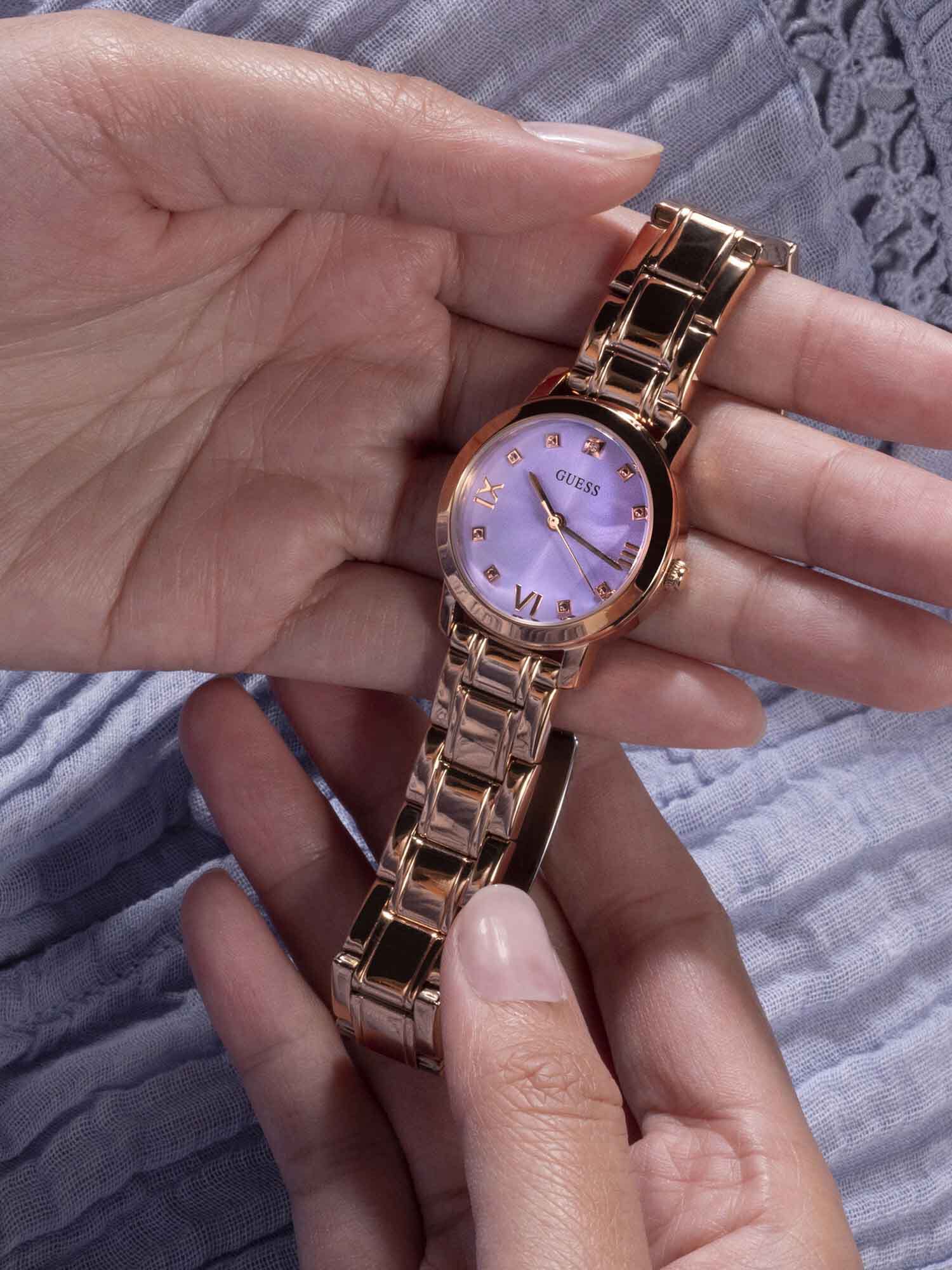 Shop GUESS Online Two tone Analog Watch