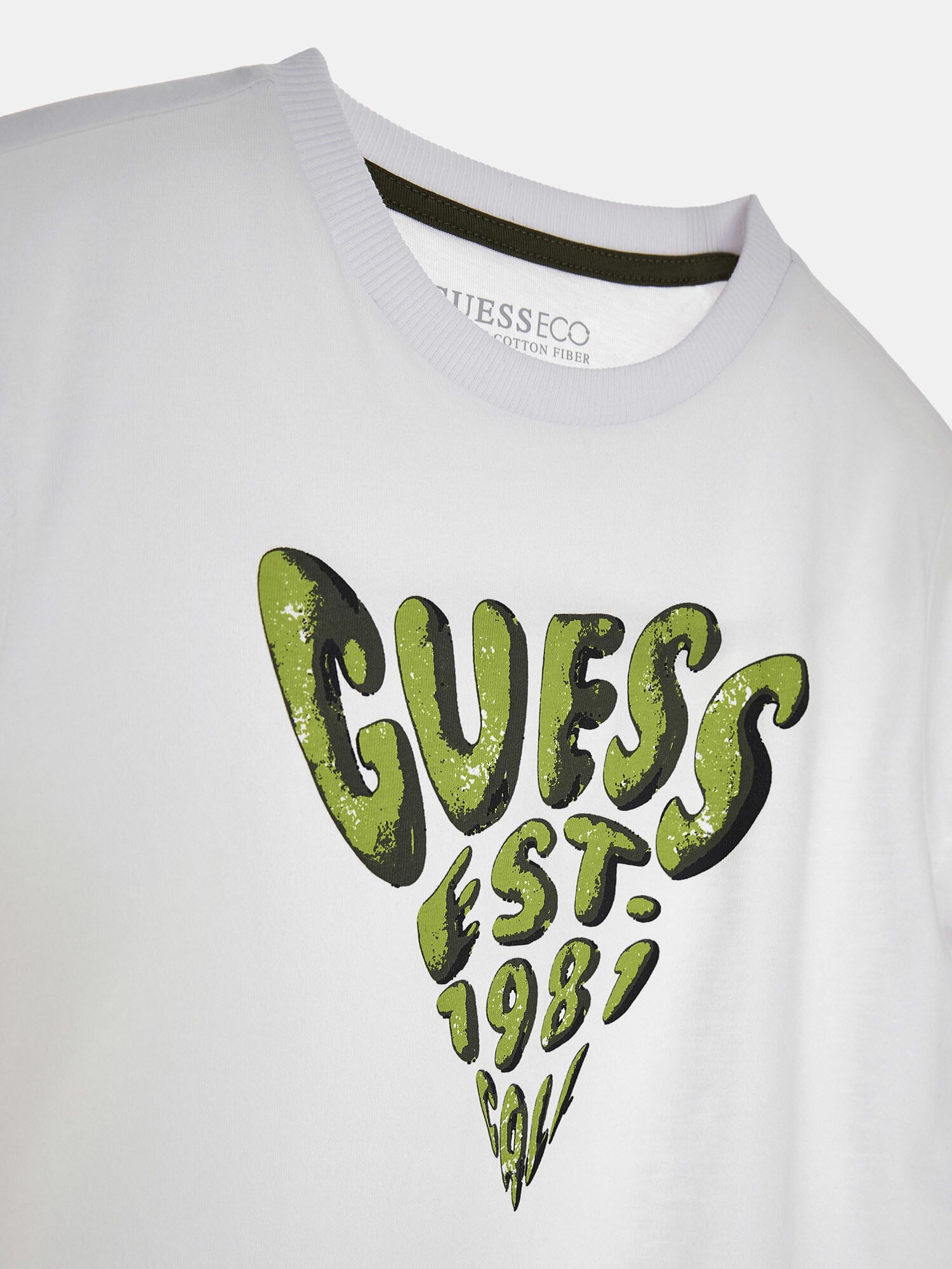 Guess black and white t shirt online