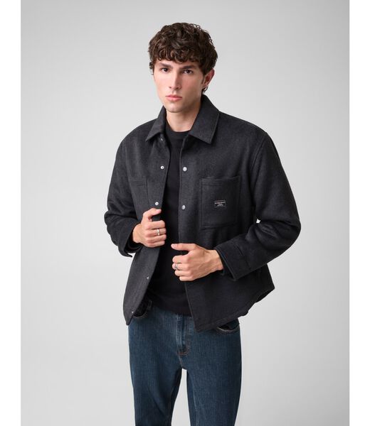 جيس padded wool jacket