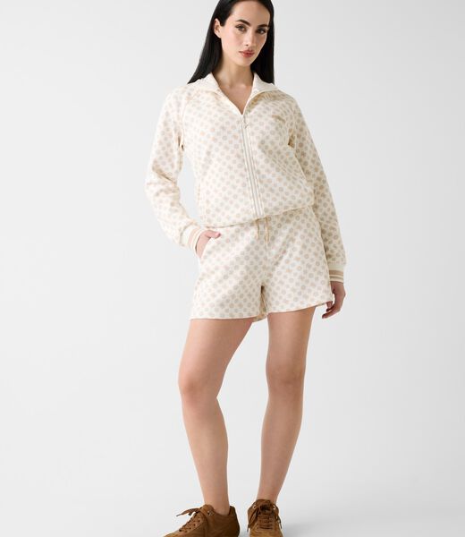 Full zip scuba sweatshirt
