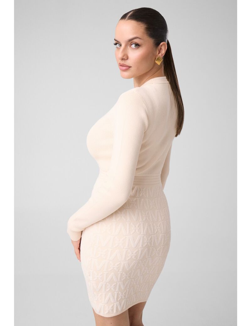 guess marciano full zip mini dress