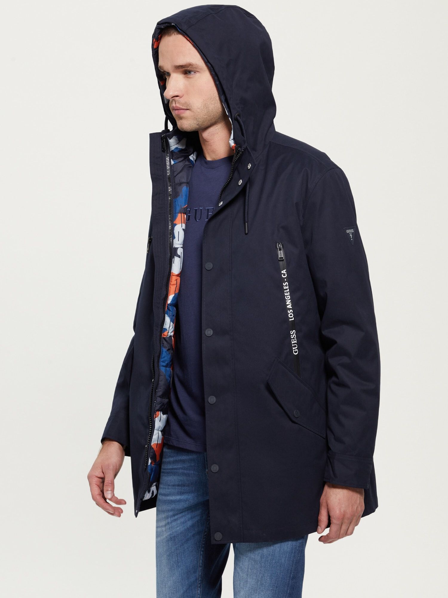 Shop GUESS Online Transformable 4 In 1 Jacket