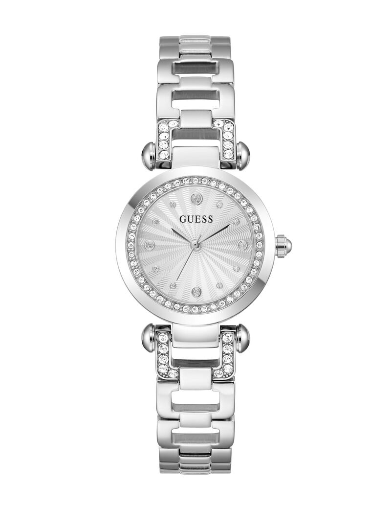 Ladies Silver Tone Analog Watch