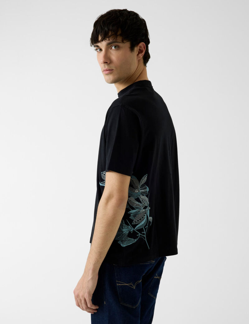 Printed maxi t-shirt