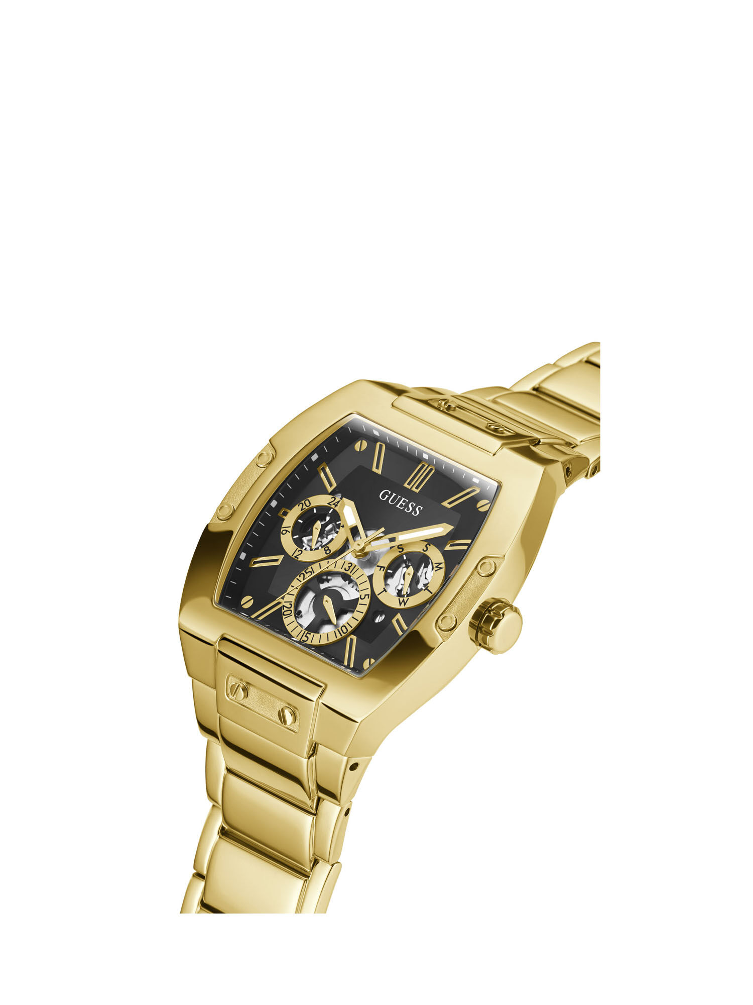 Guess men's top square watch