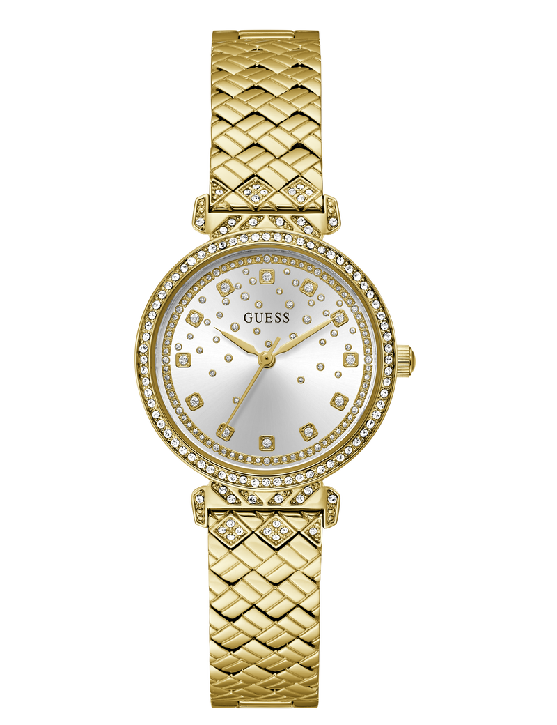 Ladies Gold Tone Analog Watch