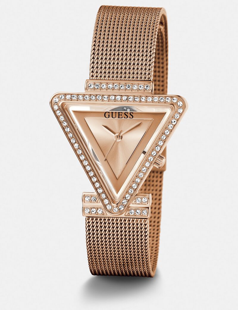 Crystal analogue watch