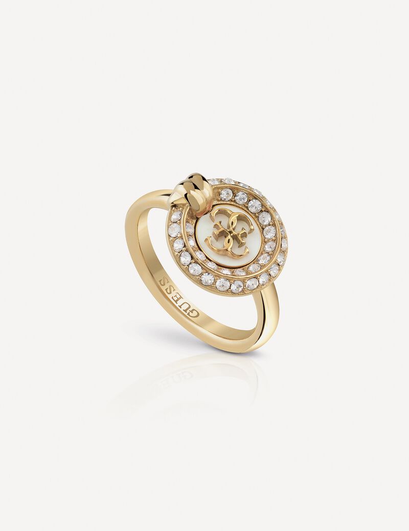 Shop GUESS Knot You ring, Gold | GUESS UAE
