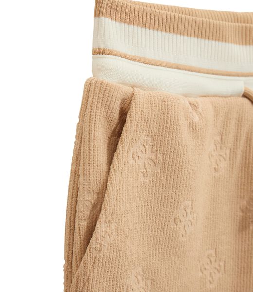 Jacquard palazzo pants