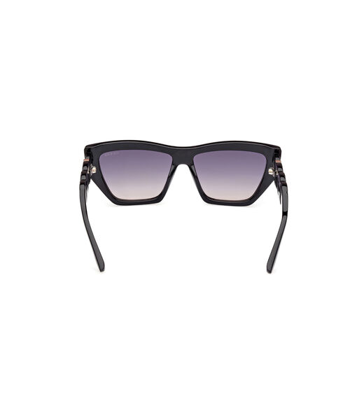 Geometric plastic sunglasses