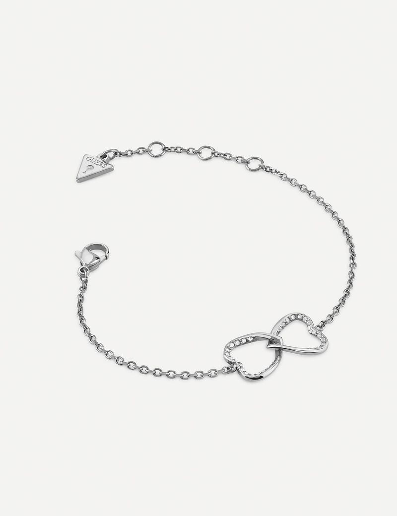 Mon amour two hearts bracelet
