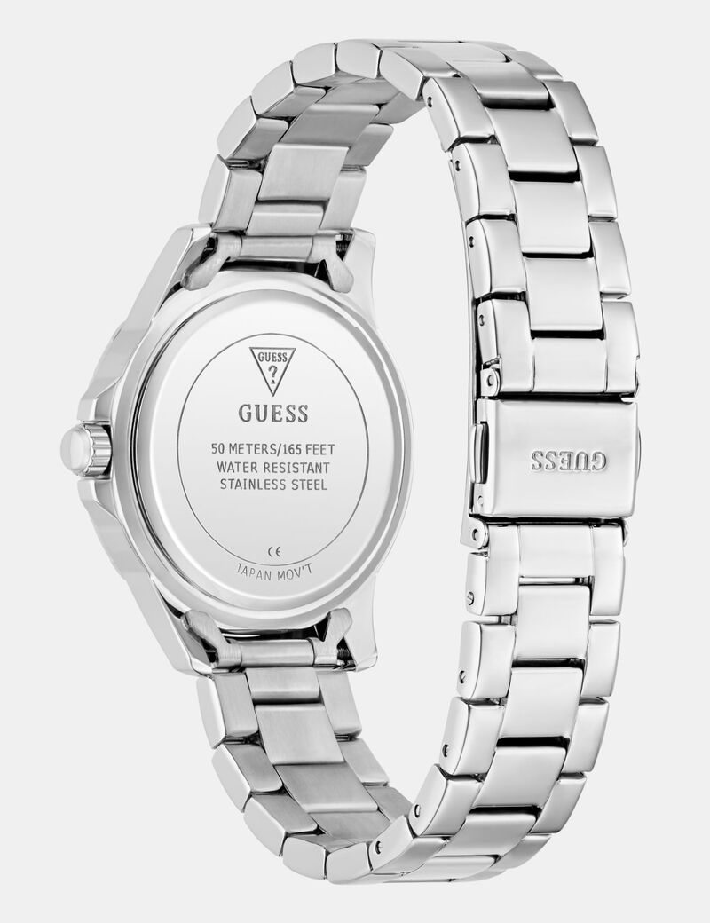 Ladies Silver Tone Analog Watch