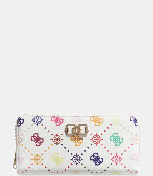 Emelie Logo Large Zip Around