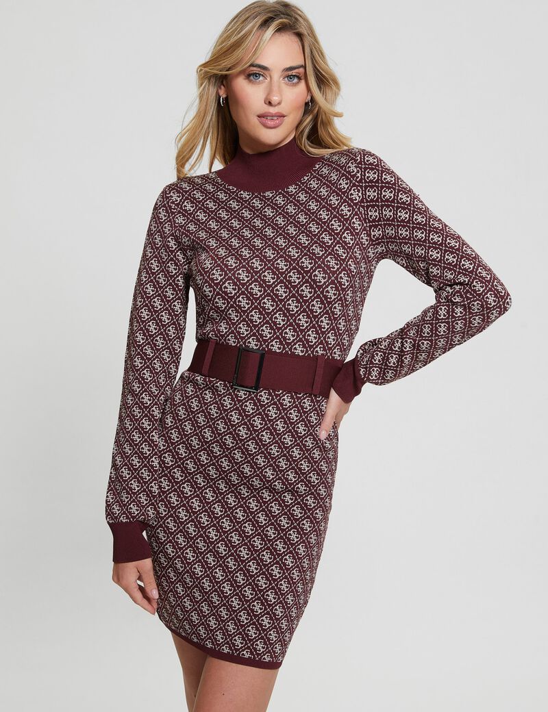 فستان قصير بشعار 4G