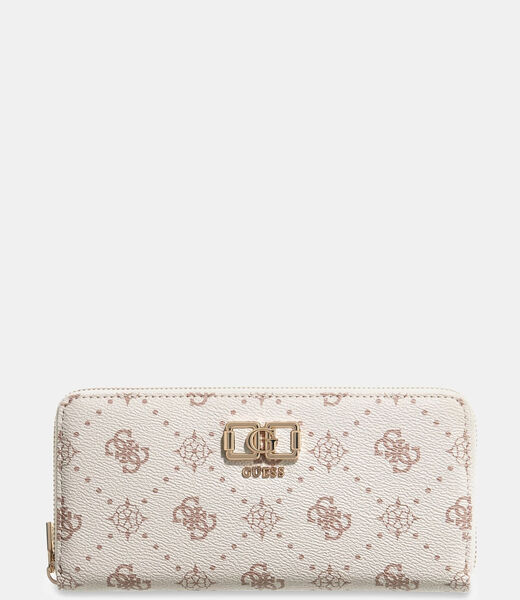 Emelie Logo Large Zip Around