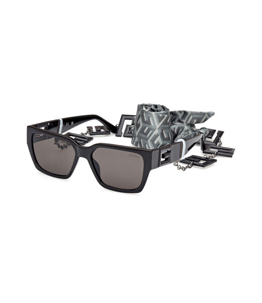 Square plastic sunglasses