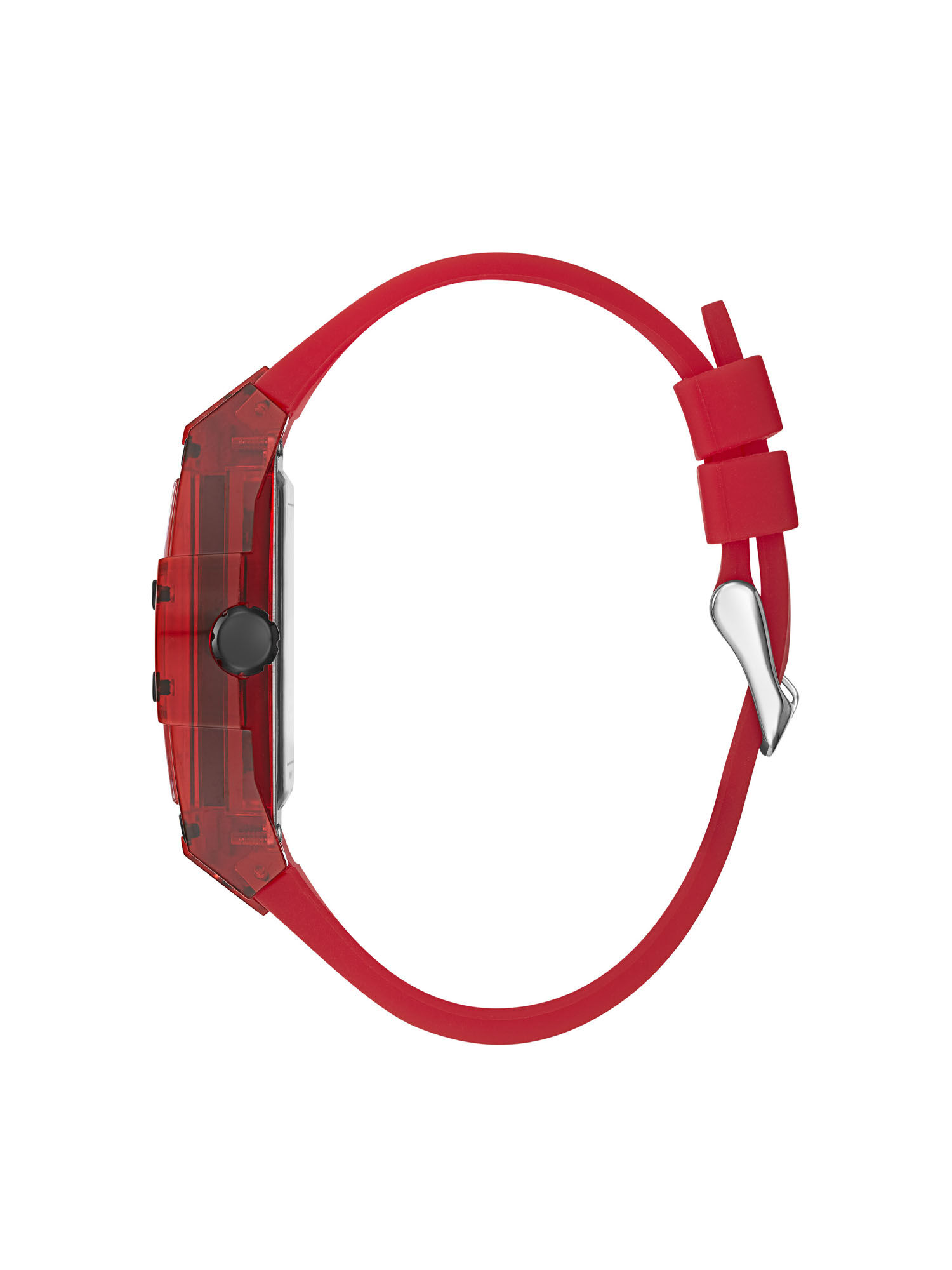 Red guess watch top