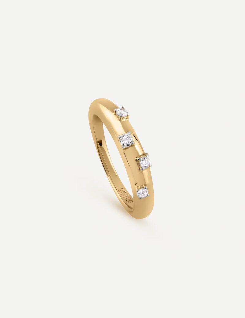 4Mm Nuances Crystals Band Ring
