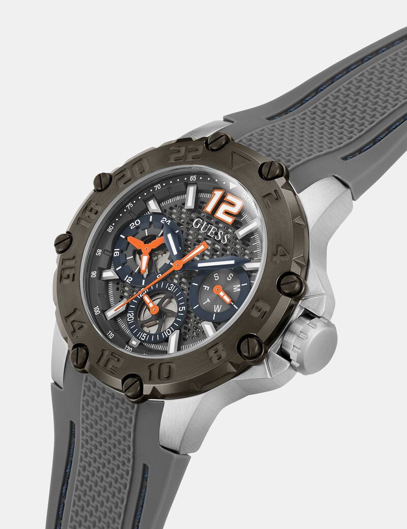 Silicone multi-function watch