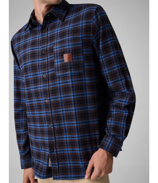 جيس regular fit flannel shirt