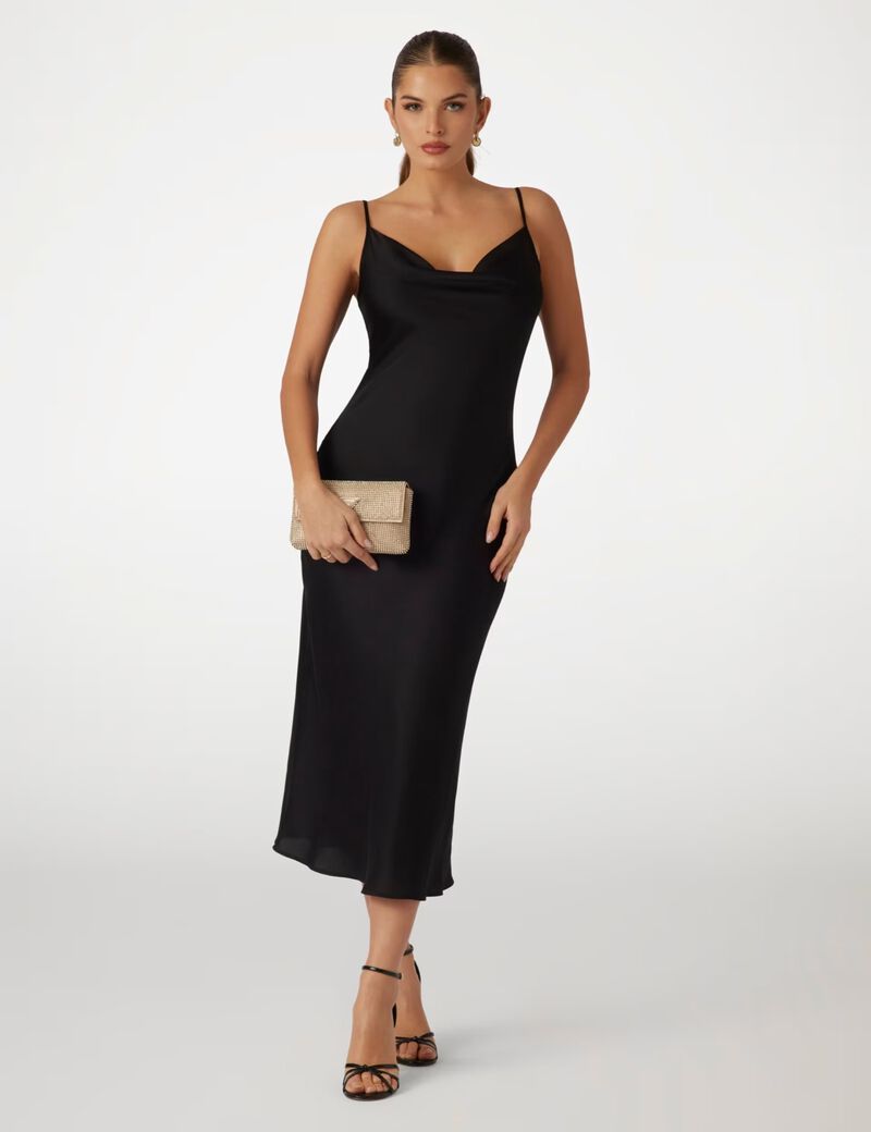 guess satin slip dress Shop GUESS Satin slip dress, Black