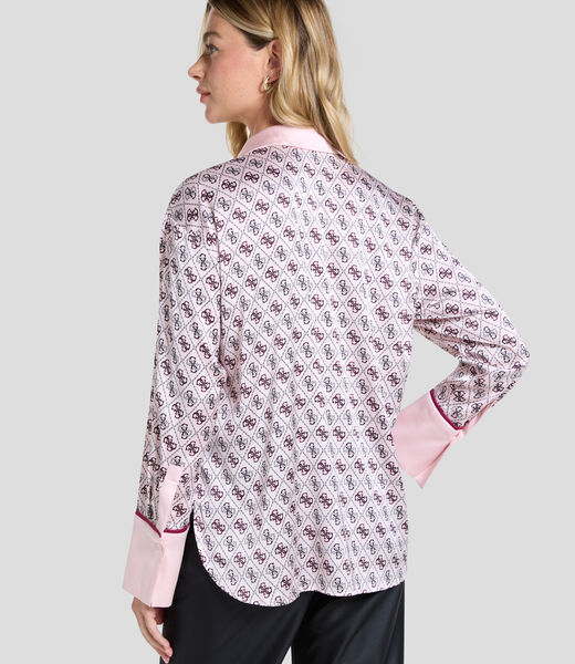 All over logo shirt
