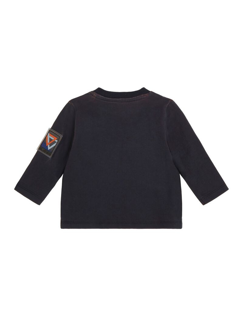 Printed Logo Pullover