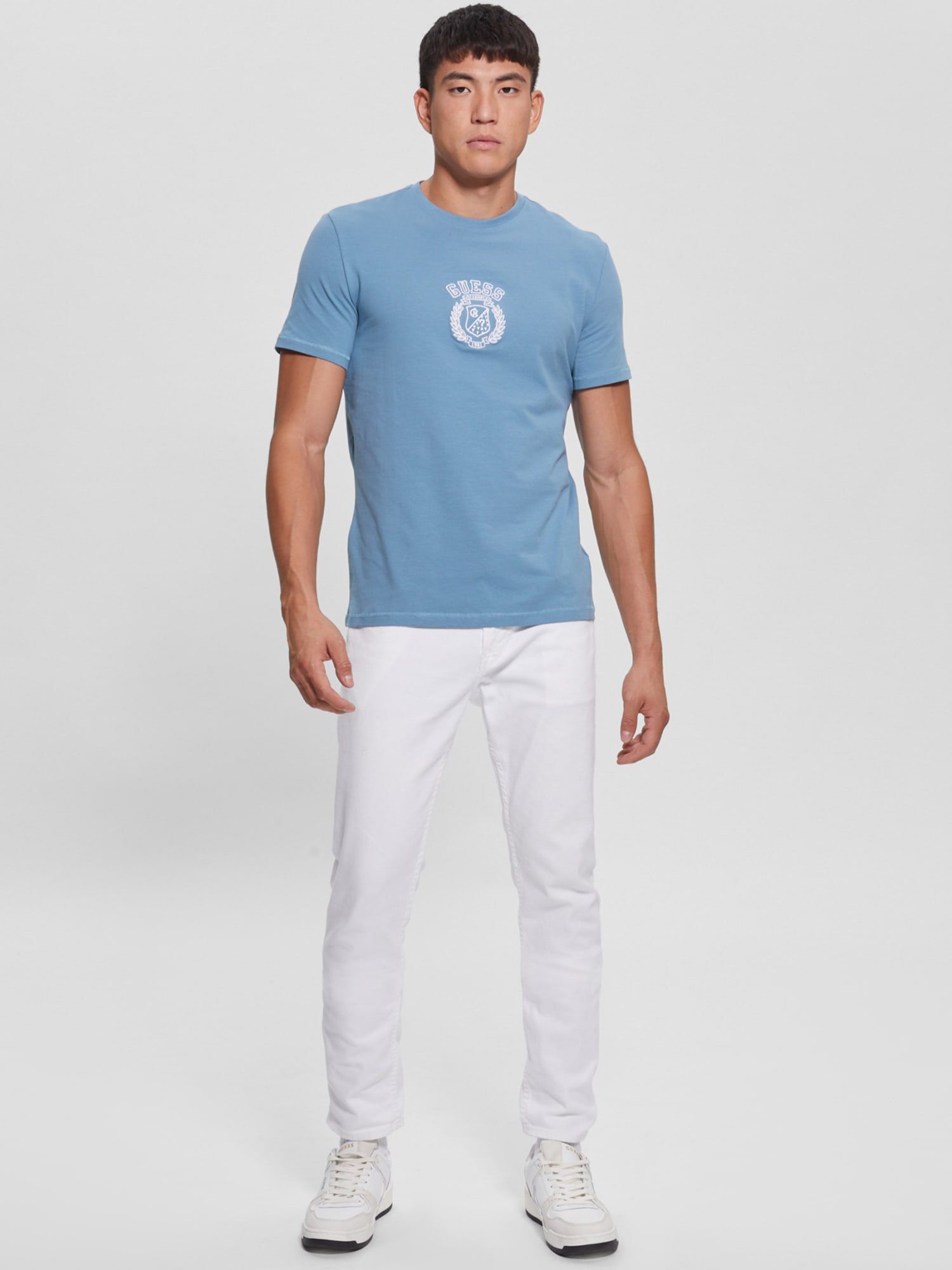 Tee-Shirt Guess - Taille M - Rose - 100% Coton - Occasion Très Bon État - Femme