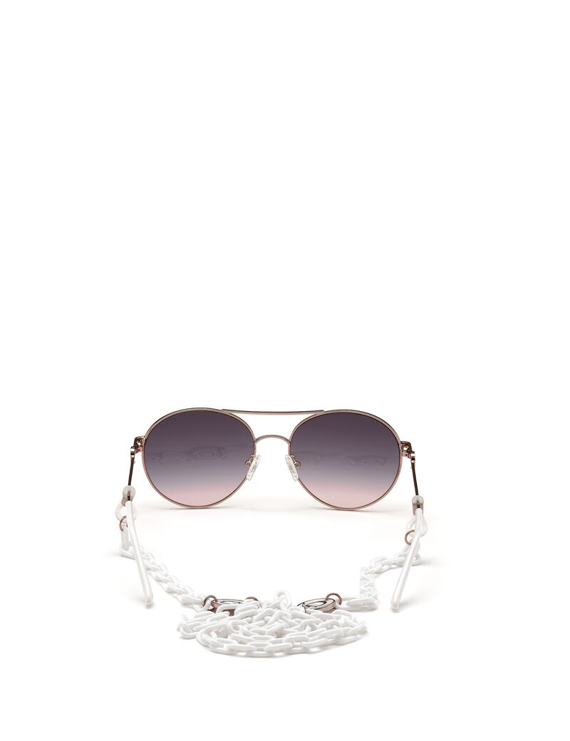 Round Aviator Sunglasses