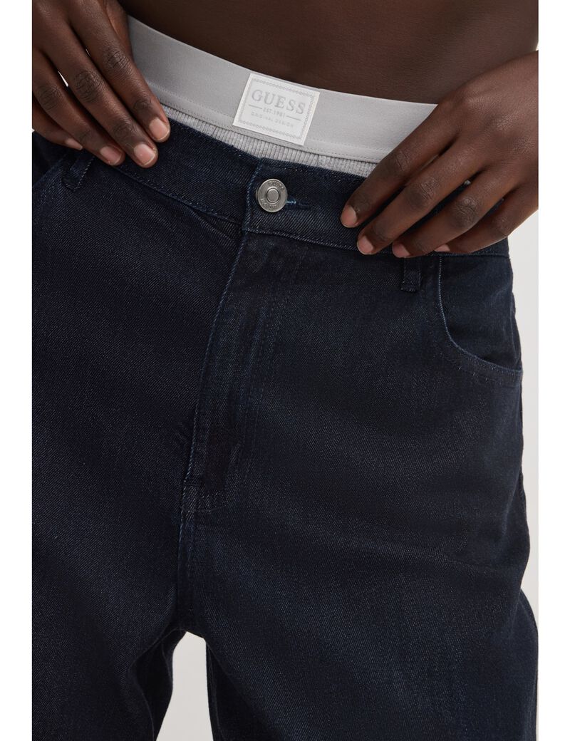 guess wide loose jeans