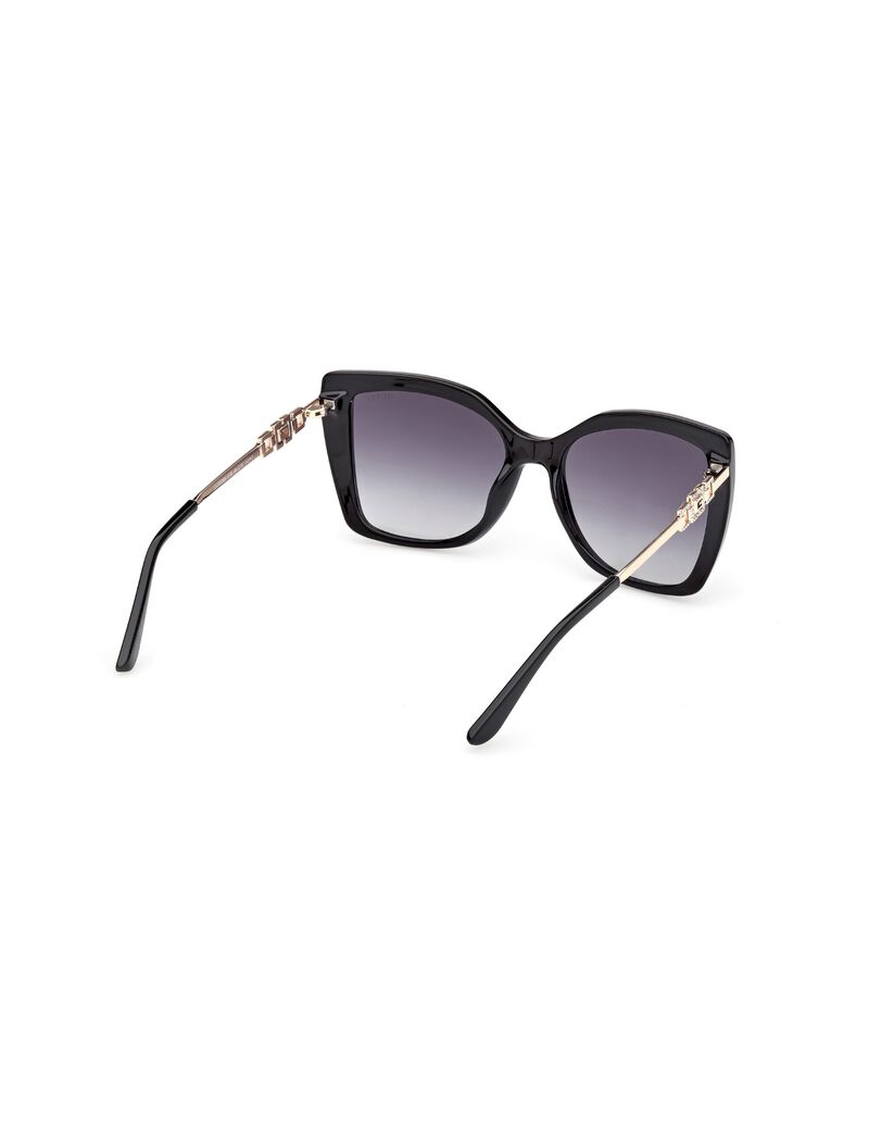 guess geometric sunglasses