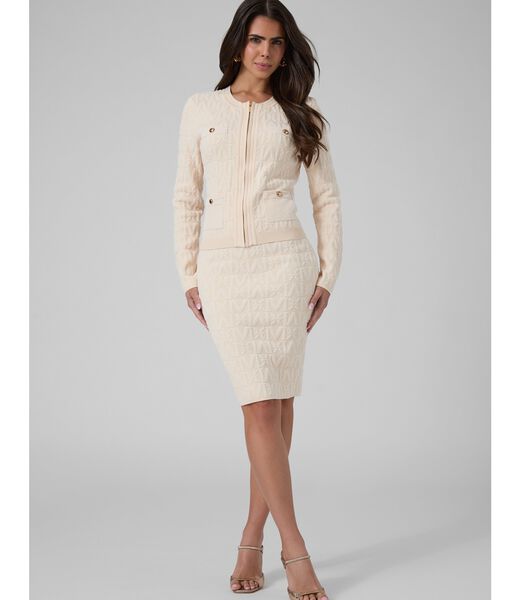 جيس marciano zipped cardigan