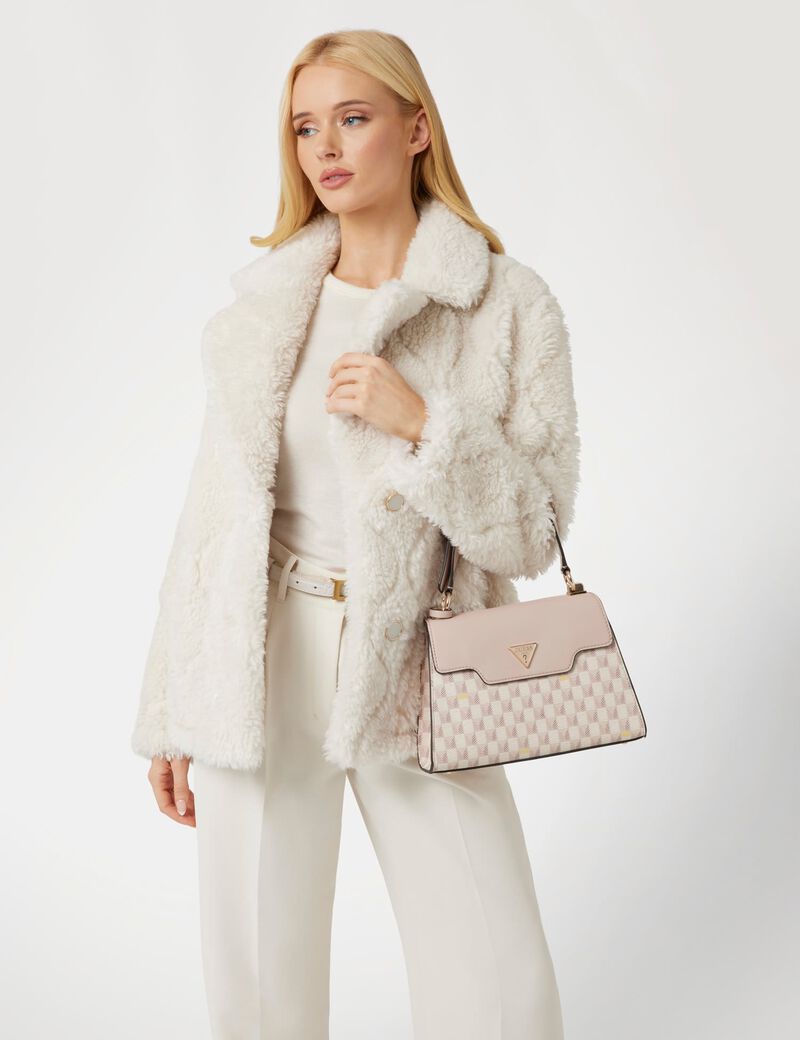 حقيبة يد جي ويف بطبعة هندسية