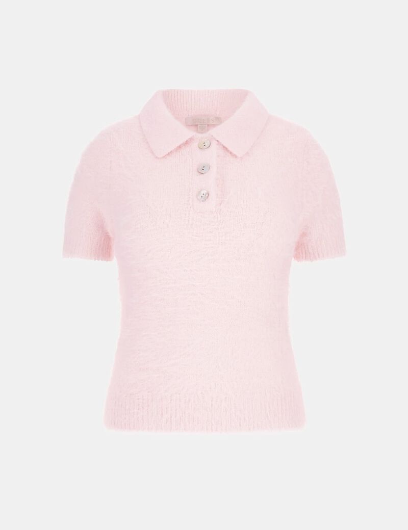 قميص بولو من خيوط غامضة